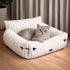 Pawz Cat Bed Extended Soft Plush Lounge Sofa Couch Pet Small Dog Removable Cover-2050056783430553606