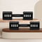 Centra A Pair 2.8KG-10KG Dumbbells Black-2018816875621912583