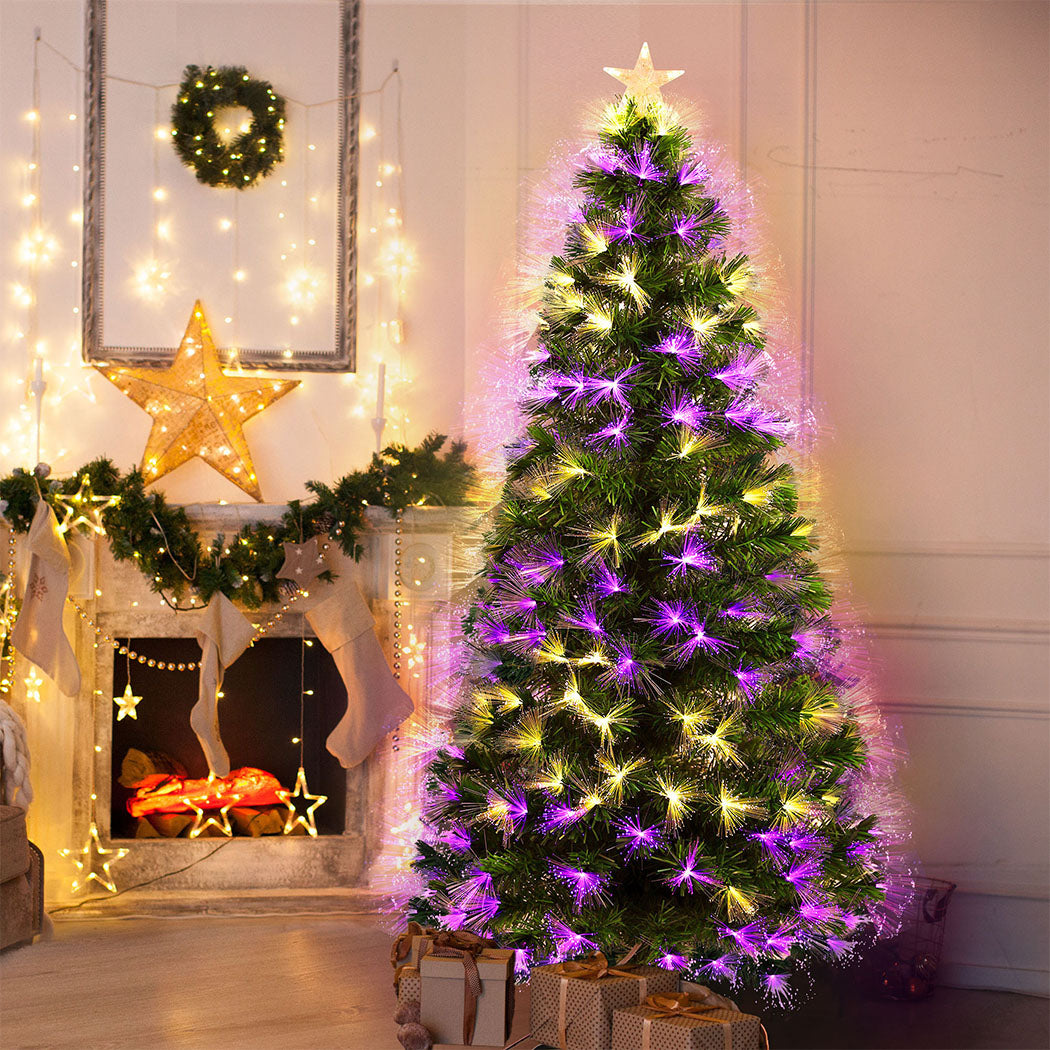 SANTACO Christmas Tree Fibre Optic 2.1M-2065254426905546758