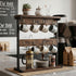 Levede Mug Rack 8 Hook Storage Holder Stand Kitchen Counter Cup Organizer Rustic-2072893556493783046