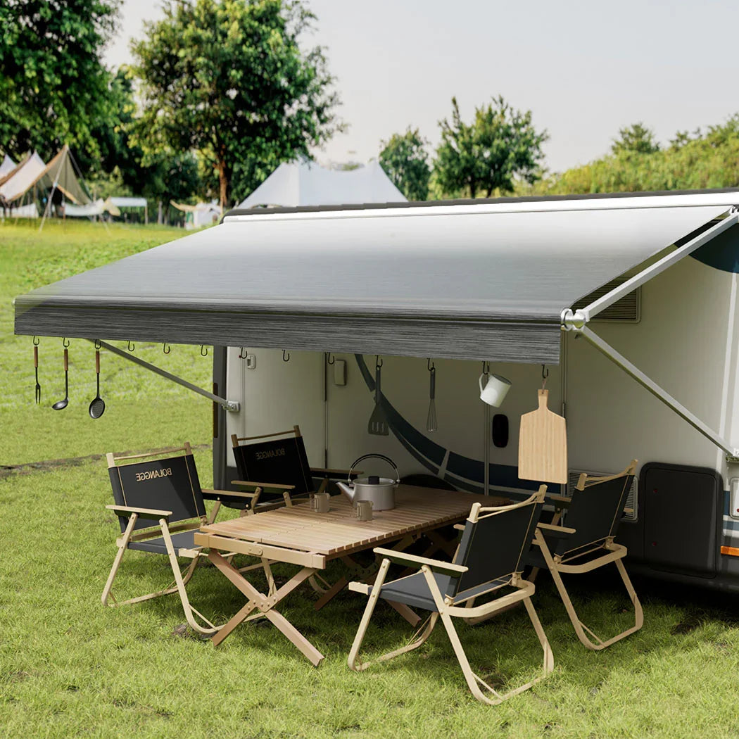 Manan 18FT RV Awning Fabric Replacement 18.05oz Caravan-2018816909956485127