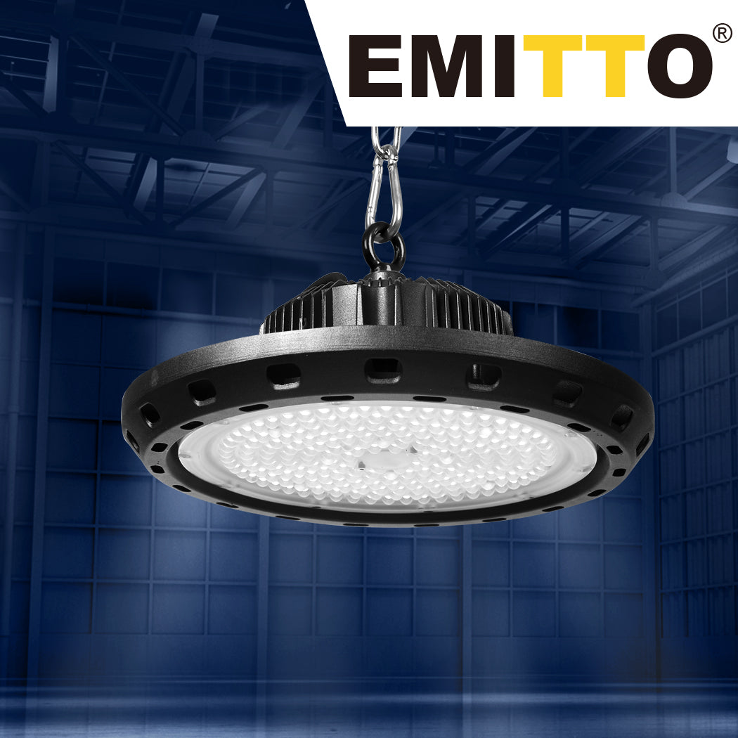 EMITTO Shed LED Lights UFO High Bay 100W-1864184391769657350