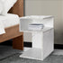 Levede 1xBedside Tables Drawers Side White-2006733102113755142