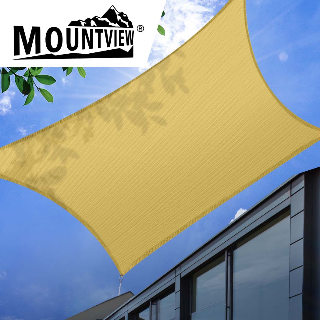 Mountview Sun Shade Sail Cloth Canopy Sand 180-2006732913772728326