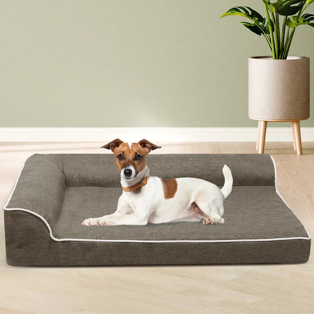 Pawz Orthopedic Dog Bed L Coffee-2018816791781969926