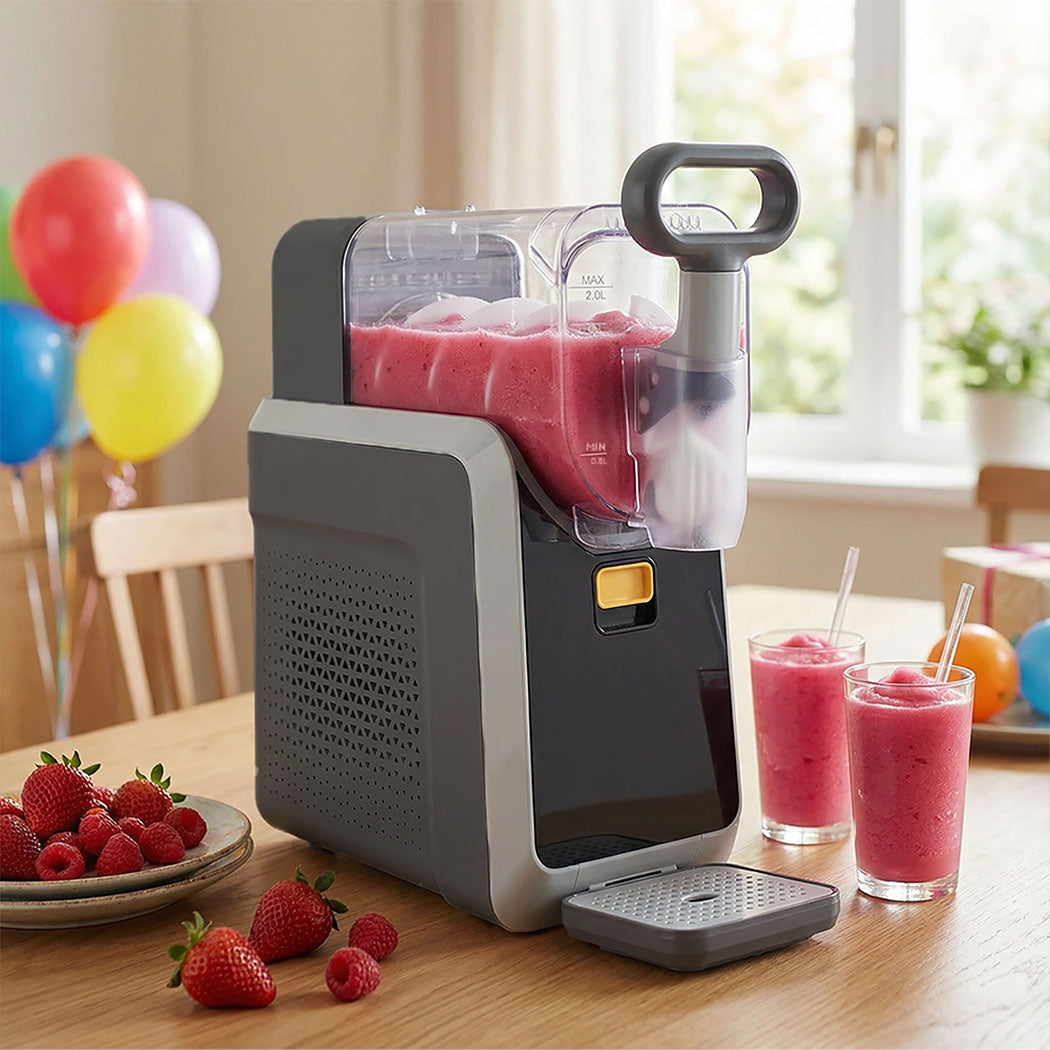 Spector 2L Home Slush Machine Rapid Chill Self-Cleaning  5 Presets Drink Maker-2050056776023412742