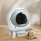 PaWz Smart Self Cleaning Cat Litter Box APP Control White-1938089882115248134
