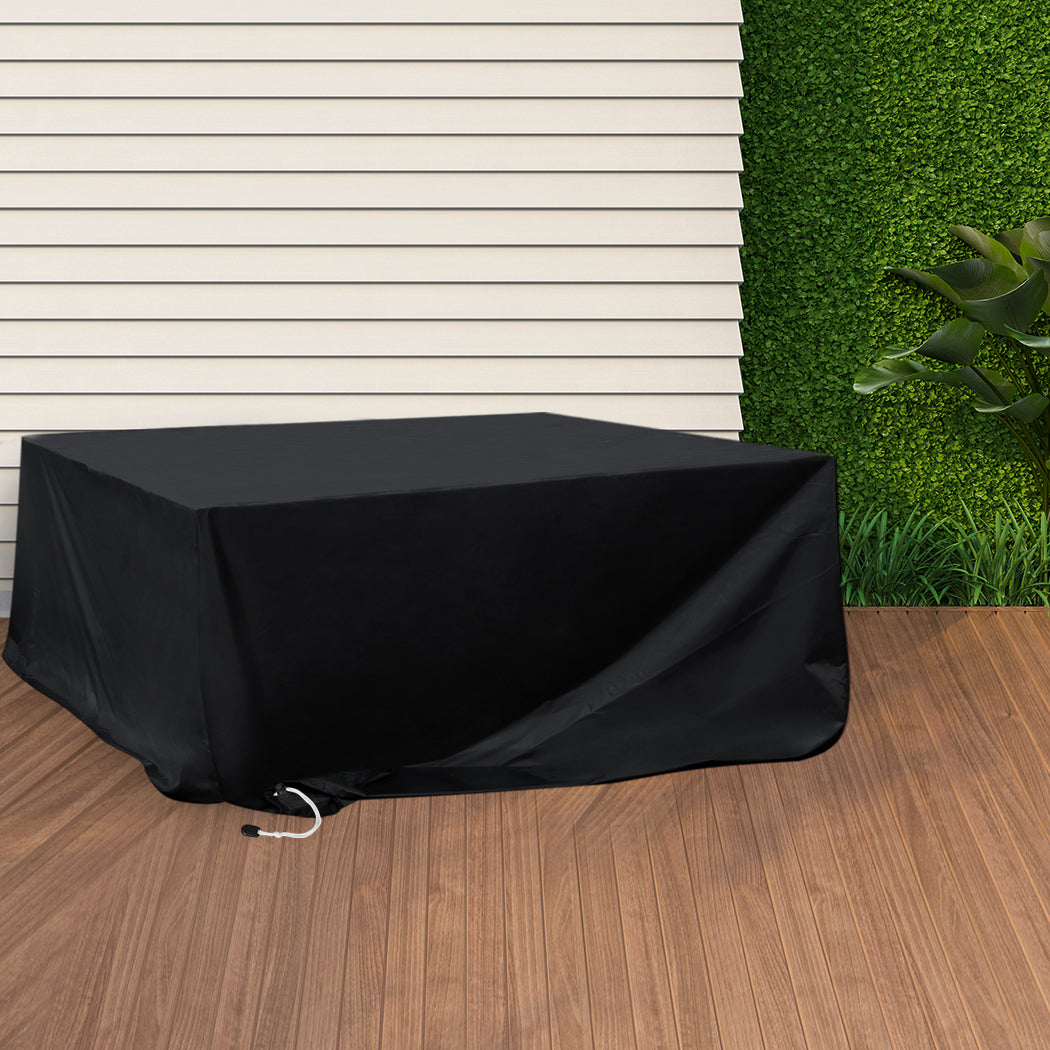 Marlow Outdoor Furniture Cover Garden Black 20cm Extension-1864184452922609670