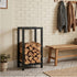 Levede Firewood Rack Metal Outdoor Storage Log Holder Fireplace 30 x 22 x 59cm-2072893555432624134