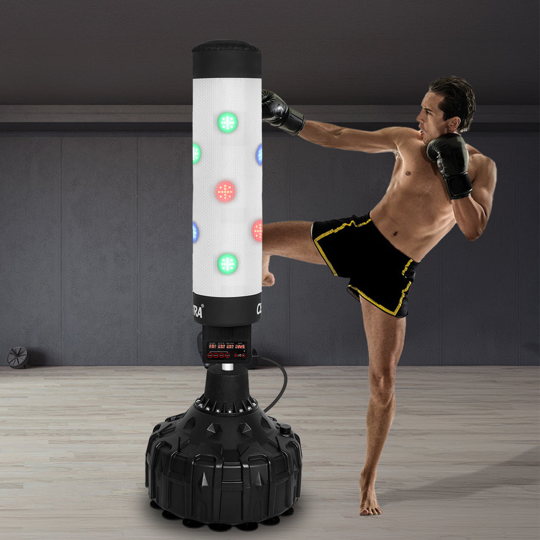Centra Punching Boxing Bag Stand Electronic Counter Music LED Kick Gym Traning-1894516715337945094