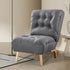 Levede Accent Chair Sofa Recliner Adjustable Grey-2018816931150303238