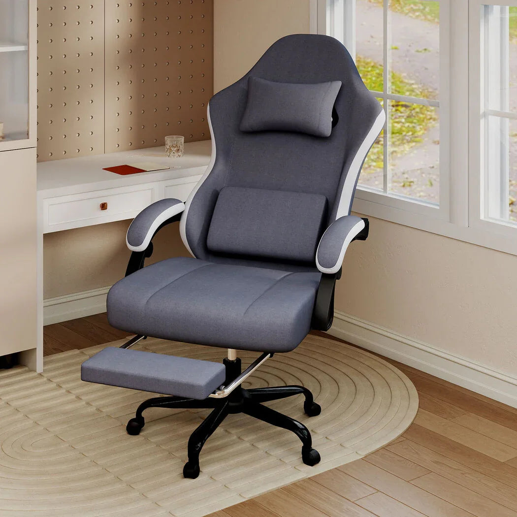 Levede Office Chair High Back PU Leather Gaming Chair-2050056901173055494