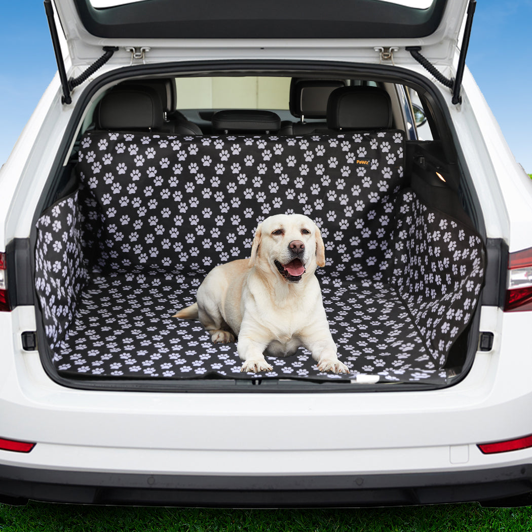 PaWz Pet Boot Car Seat Cover Hammock Black-2018816661414612998
