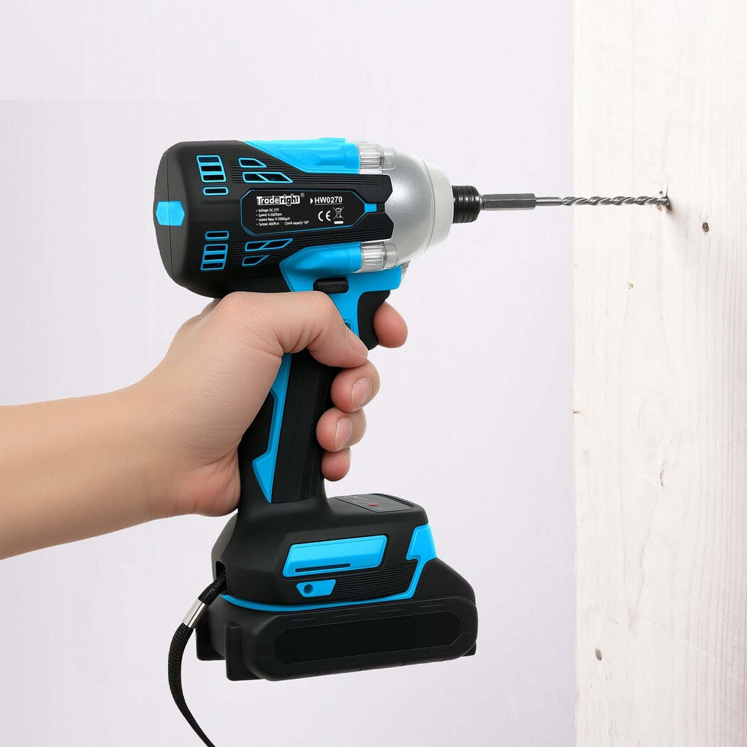 Traderight 21V Impact Driver Cordless,400Nm,2x2.0Ah,Kit-1973194185985101830