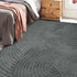 Marlow Floor Rug Soft Polyester Carpet Non Slip Plush Shaggy Rugs Geometric-2018816819325964294