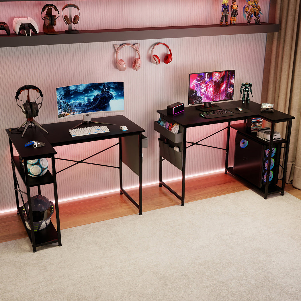 Levede L-shaped Gaming Computer Desk Corner Table Home-2011971107690778630
