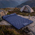 DreamZ Camping Mattress Sleeping Pad Inflation 40D Nylon TPU Camping Blue-2100034976501338118