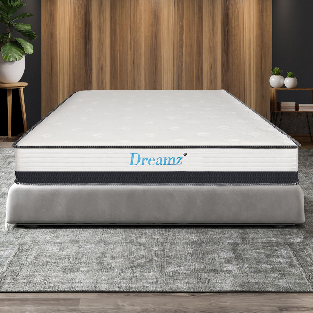 Dreamz Pocket Spring Mattress HD Foam Double-2018816868399321094