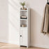 Levede Bathroom Cabinet Storage Slim Organiser Toilet Paper Storage 78.5cm White-2061251856700674054