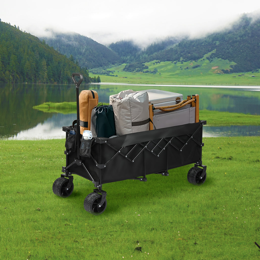 Lambu Folding Wagon Trolley Cart