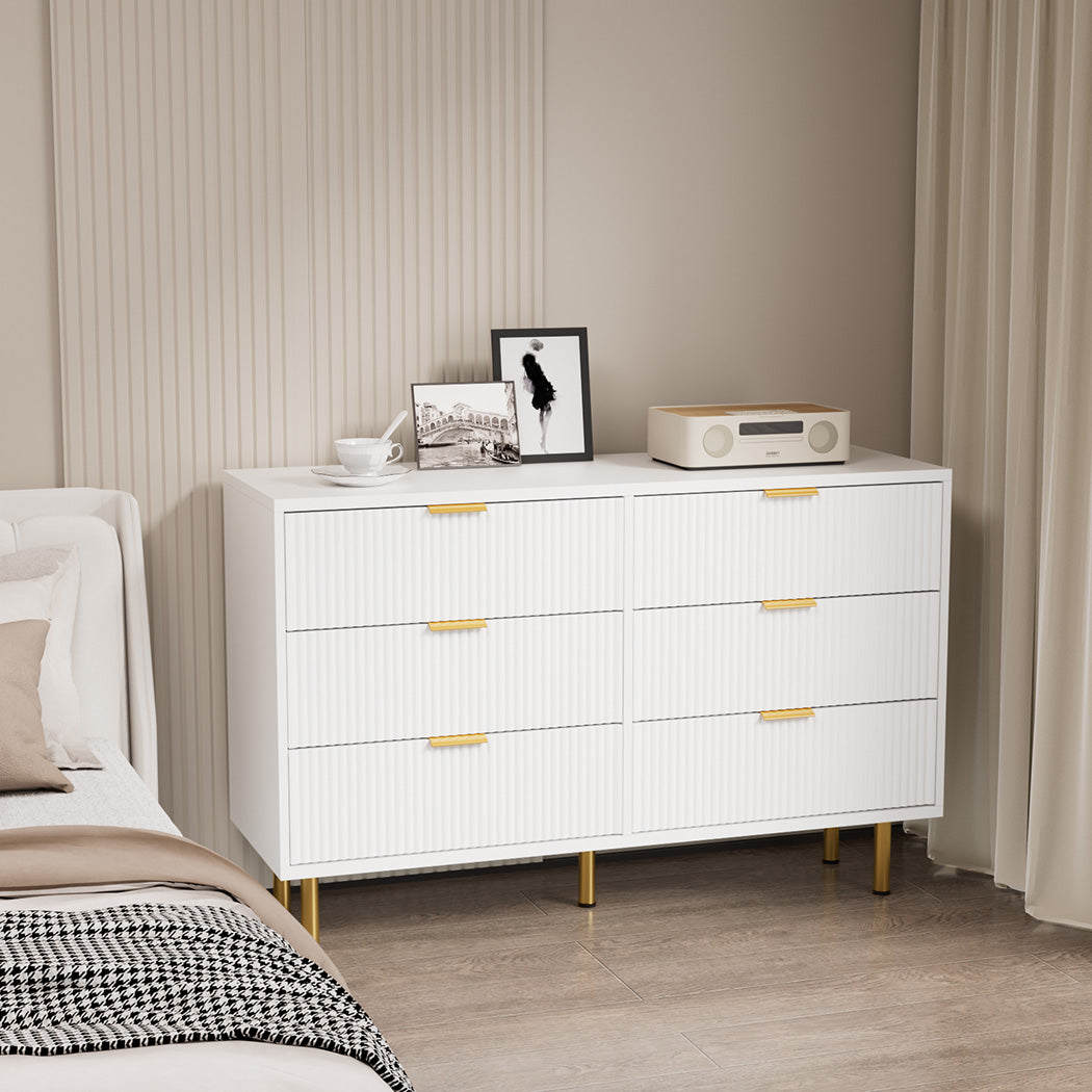 Levede Chest of 6 Drawers