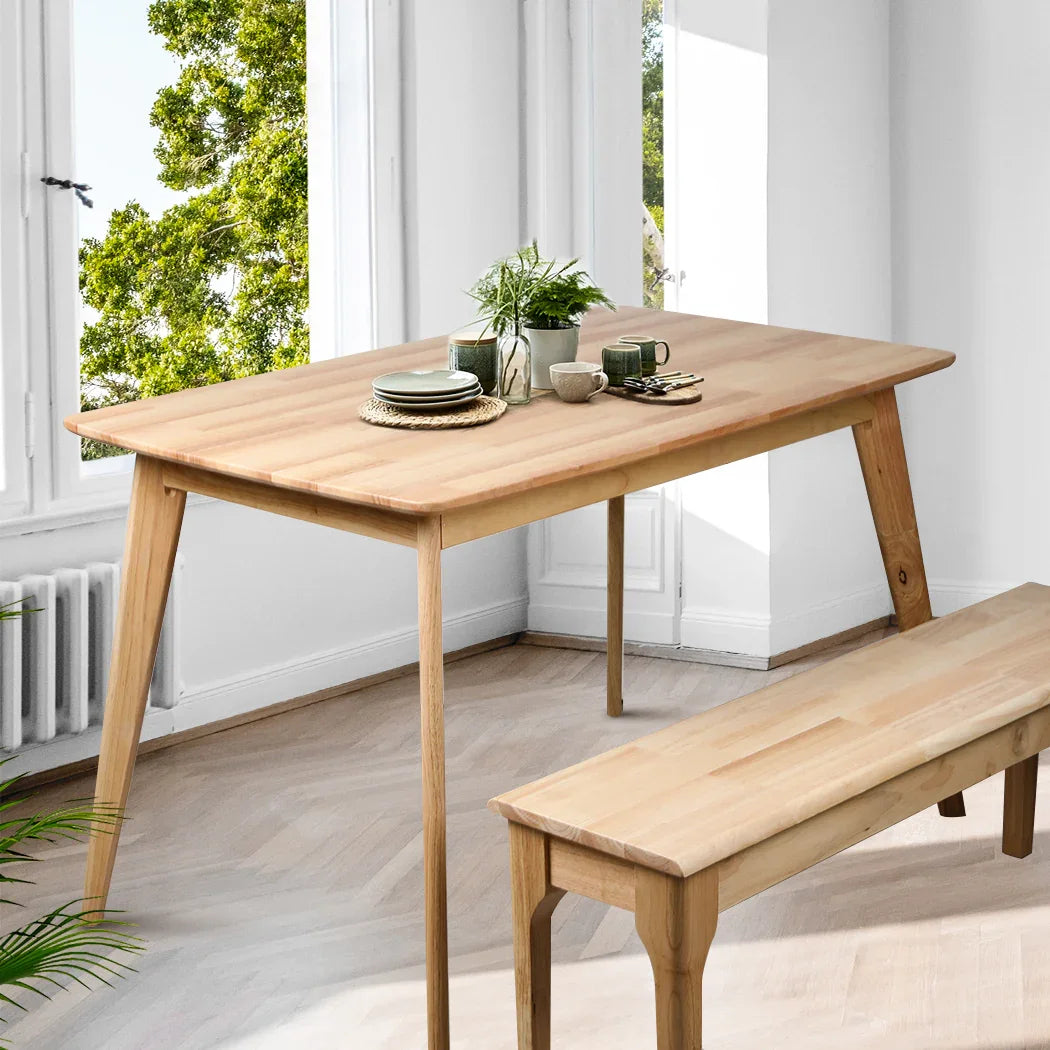 Levede Dining Sets 1XTable+1XBench Chair-2006733279381819398
