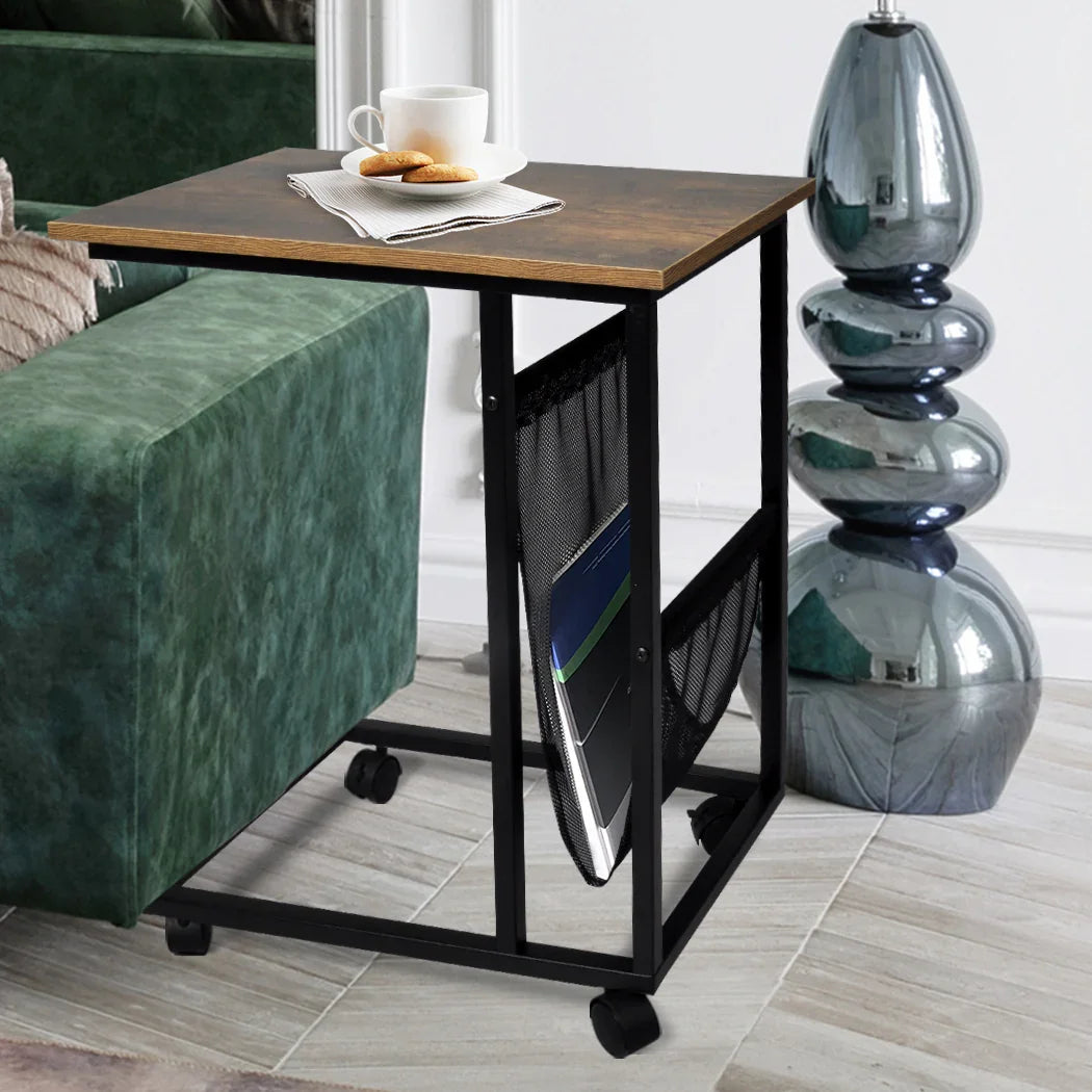 Levede Side Table Mobile Coffee Tables-2006733102445105158