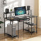 Levede Office Gaming Computer Desk Black-2029387250516758534