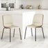 Levede Stackable Dining Chairs Kitchen Beige Set of 8-2006732727428190214