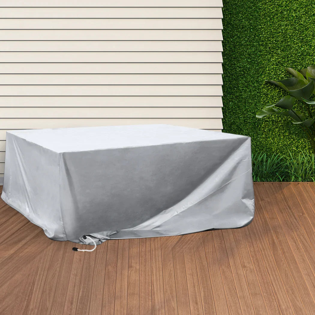 Marlow Outdoor Furniture Cover Waterproof Silver 20cm Extension-2018816688363016198