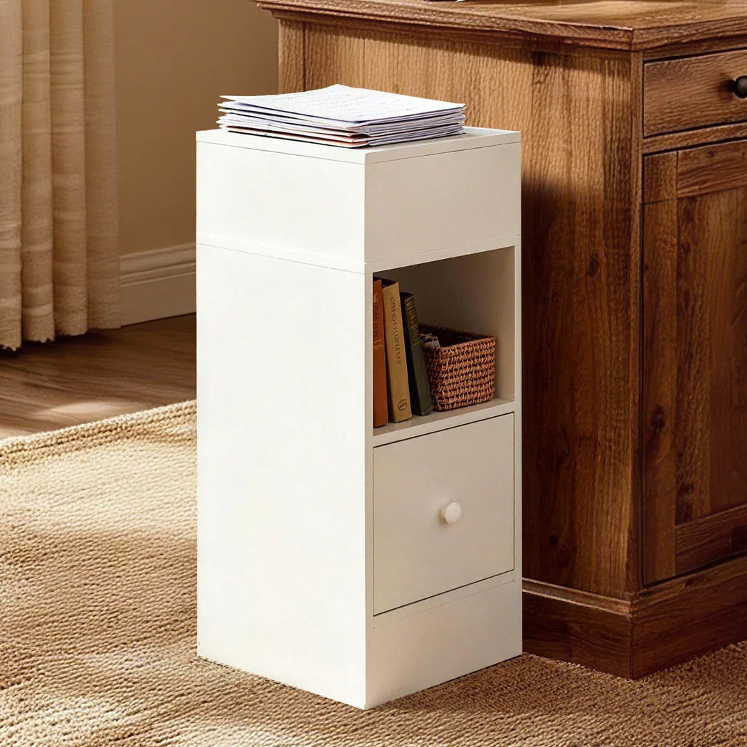 Levede Slim Bedside Table Nightstand Side End Table Storage Bedroom Cabinet-2050056781392121862