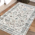 Marlow  Floor Rug Vintage Short Pile Washable Carpet Soft Plush Non Slip 160x120