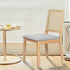 Levede 2x Rattan Dining Chair Solid Wood Lounge-1894516800335515654