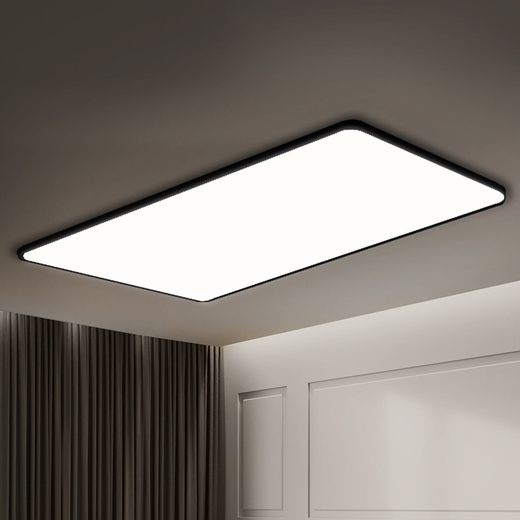 EMITTO 3-Colour Ultra-Thin 5CM LED Ceiling 90W Black-1864184388309356550