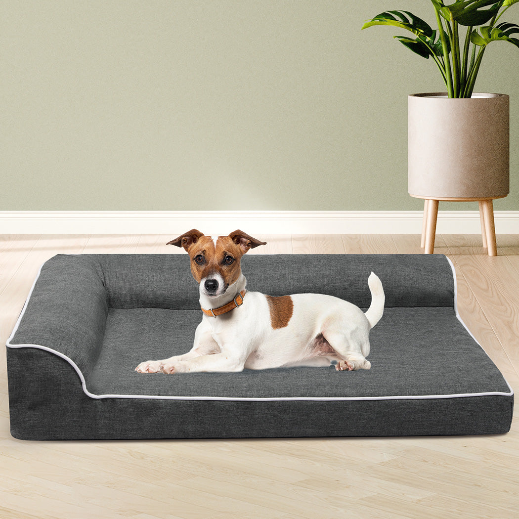 Pawz Orthopedic Dog Bed L Grey