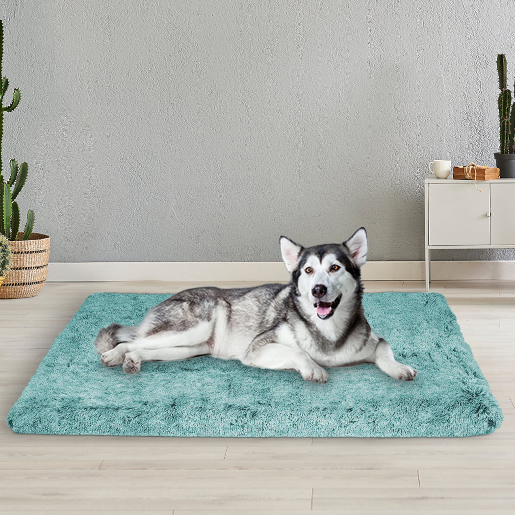 PaWz Dog Mat Pet Calming Bed Memory XL Green X-Large-2029387228777680902