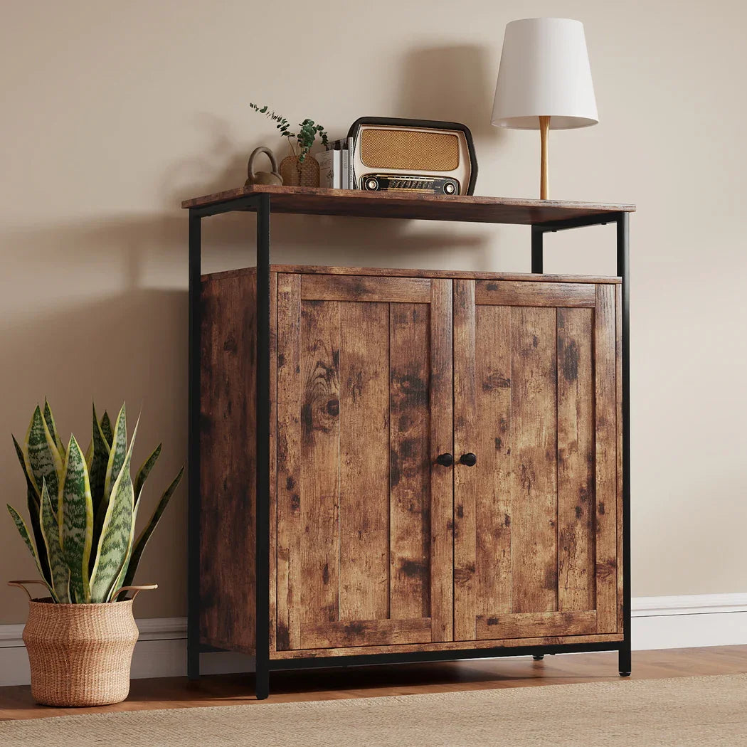 Levede Storage Cabinet Multipurpose Organiser Cupboard Adjustable Shelves-2050056773615882246