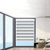 Marlow Blackout Zebra Roller Blind Curtains 90x210 Grey-1864183269055139846