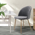 Levede 6x Dining Chairs Seat French Grey-2006732720910241798