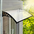 Mountview Window Door Awning Outdoor 1M X 1.2M Transparent 1x1.2M-1864184443309264902