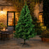 Santaco Christmas Tree 2.1m Slim PVC Xmas Tree with 797 Tips Green-2100035037754953734