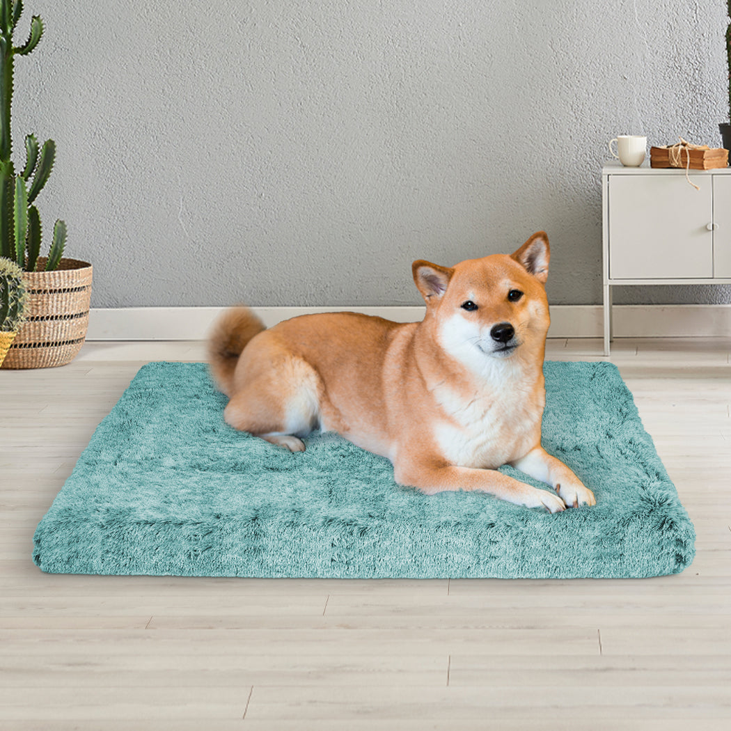 PaWz Dog Mat Pet Calming Bed Memory M Green Medium-1864184529854533638