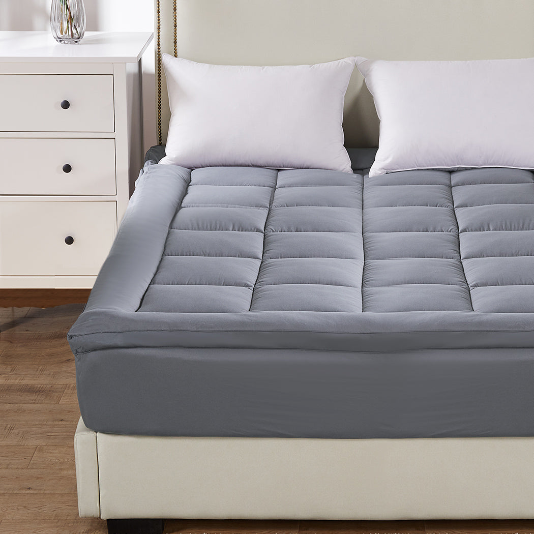 DreamZ Mattress Topper Bamboo Fibre Queen-2029387273795145735