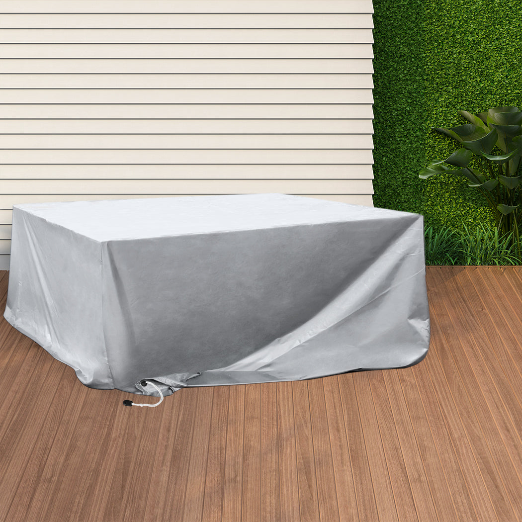 Marlow Outdoor Furniture Cover Waterproof Silver 15cm