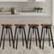 Levede 4x Bar Stools Industrial Kitchen-2006733236696387591