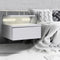 Levede 2x Bedside Tables Side Table White-2018816803966423046