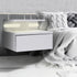 Levede 2x Bedside Tables Side Table White-2018816803966423046