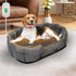 PaWz Electric Pet Heater Bed Heated L Grey Large-1910112462649298950
