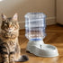 Pawz Automatic Pet Feeder Water Dispenser 3.5L Grey-2050056903739969543