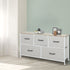 Levede Storage Cabinet Tower Chest Beige-1910113285265559558
